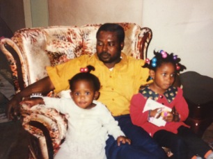 Daddy, my sister, and I